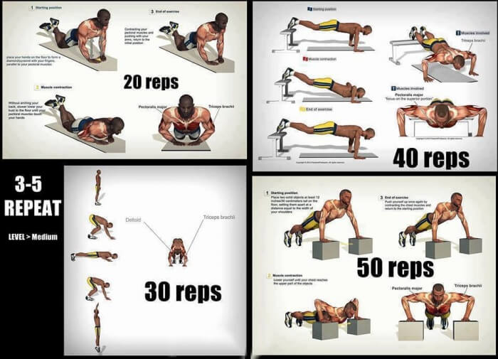 most effective push up workout